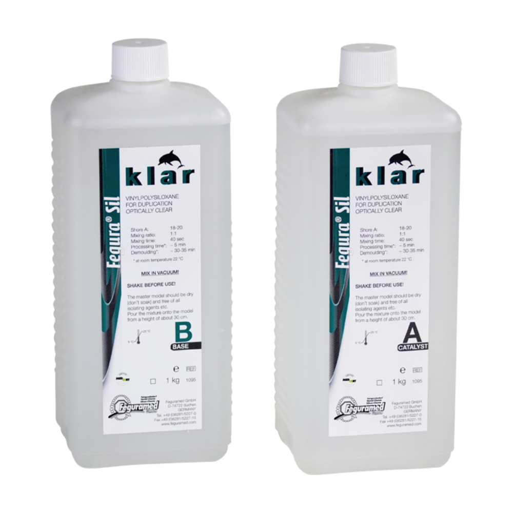 FEGURA SIL KLAR A+B (1Kg + 1Kg) - SHORE 25